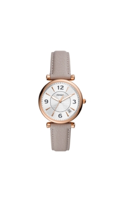 Bild von FOSSIL W CARLIE THREE-HAND DATE GRAY ECO LEATHER WT 35MM 2022