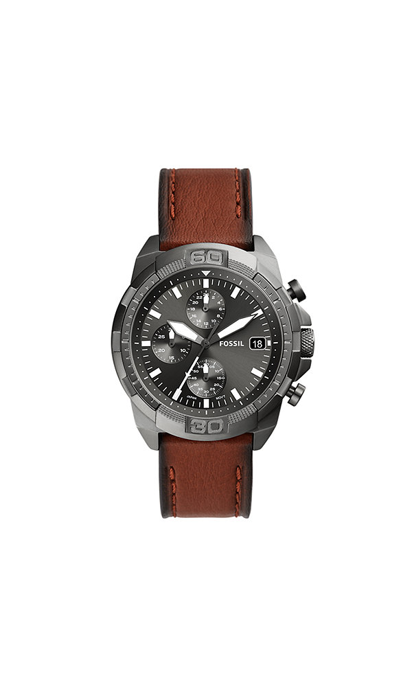 Bild von FOSSIL M 44MM BRONSON LEATHER SMOKE WT 44MM 2023