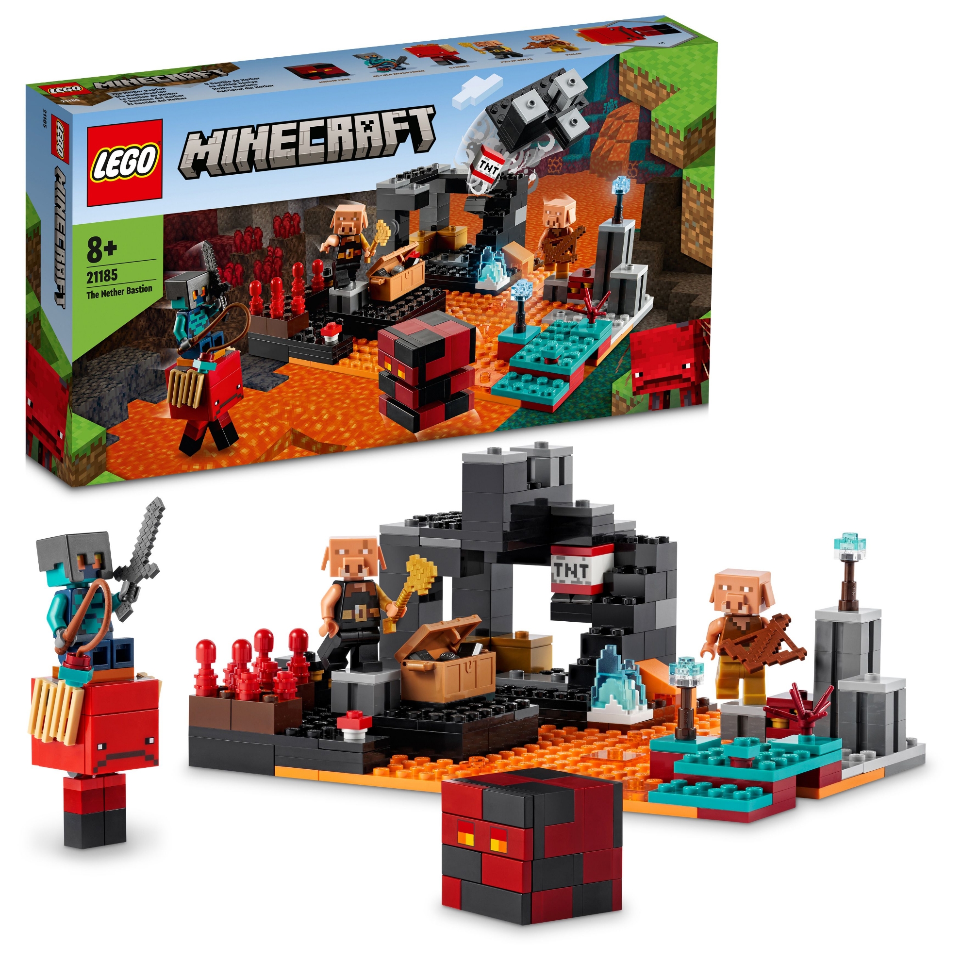 Bild von LEGO KID THE NETHER BASTION LEGO MINECRAFT 2023