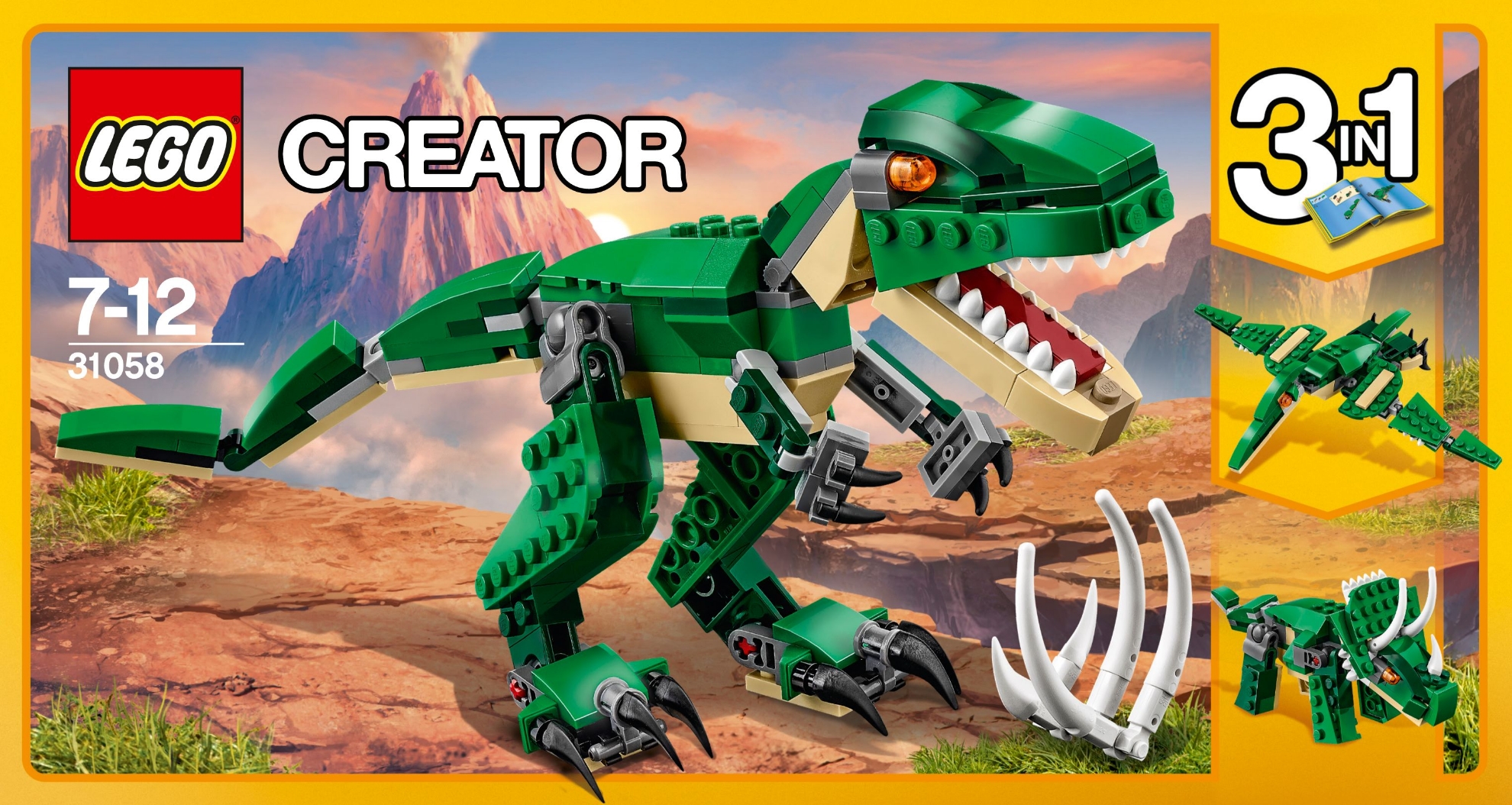 Bild von LEGO 31058 MIGHTY DINOSAURS CREATOR