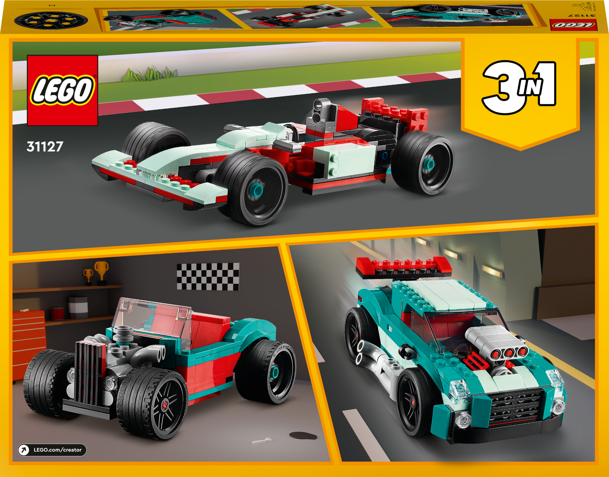 Bild von LEGO KID STREET RACER LEGO CREATOR 2023