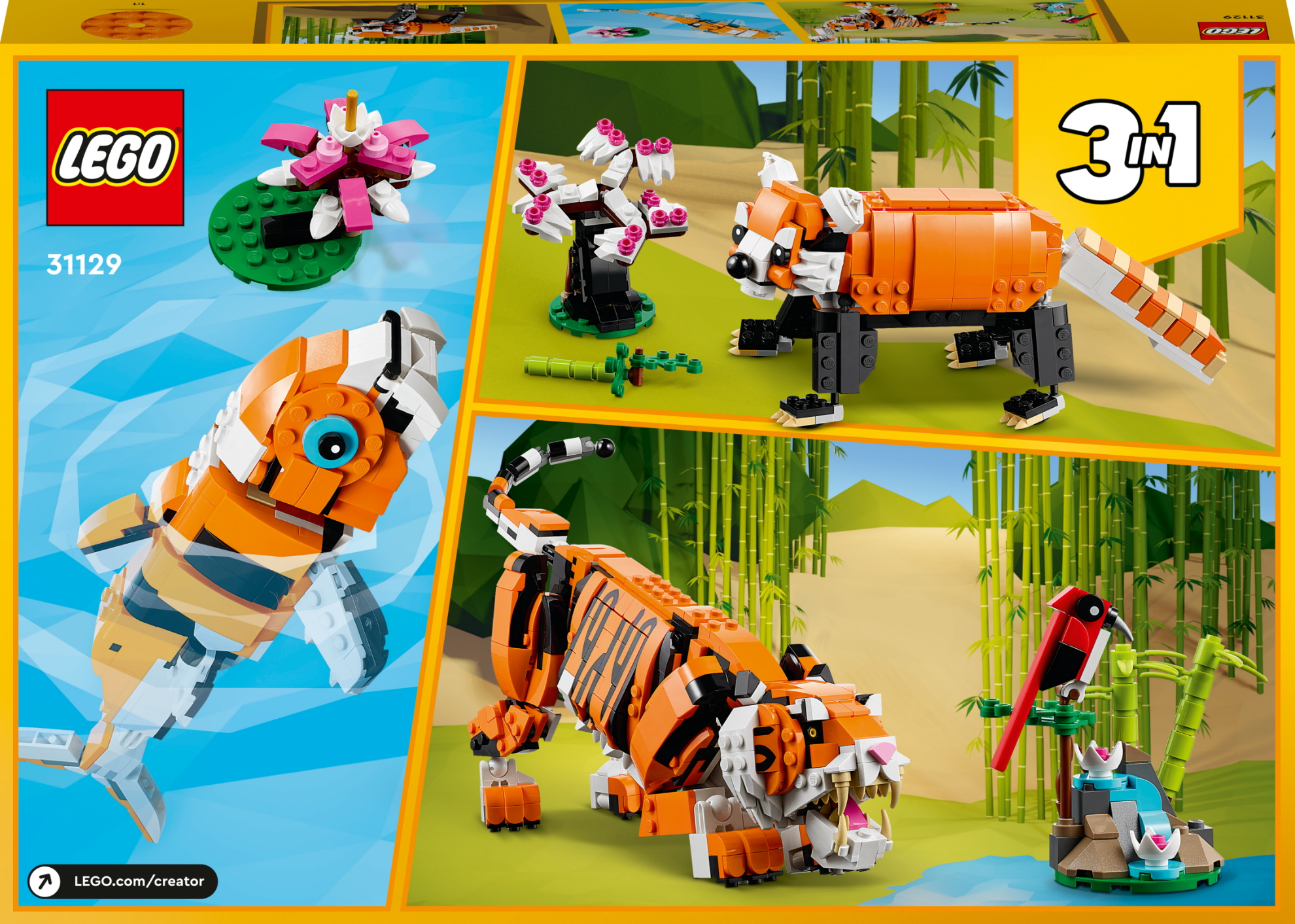 Bild von LEGO 31129 MAJESTIC TIGER CREATOR