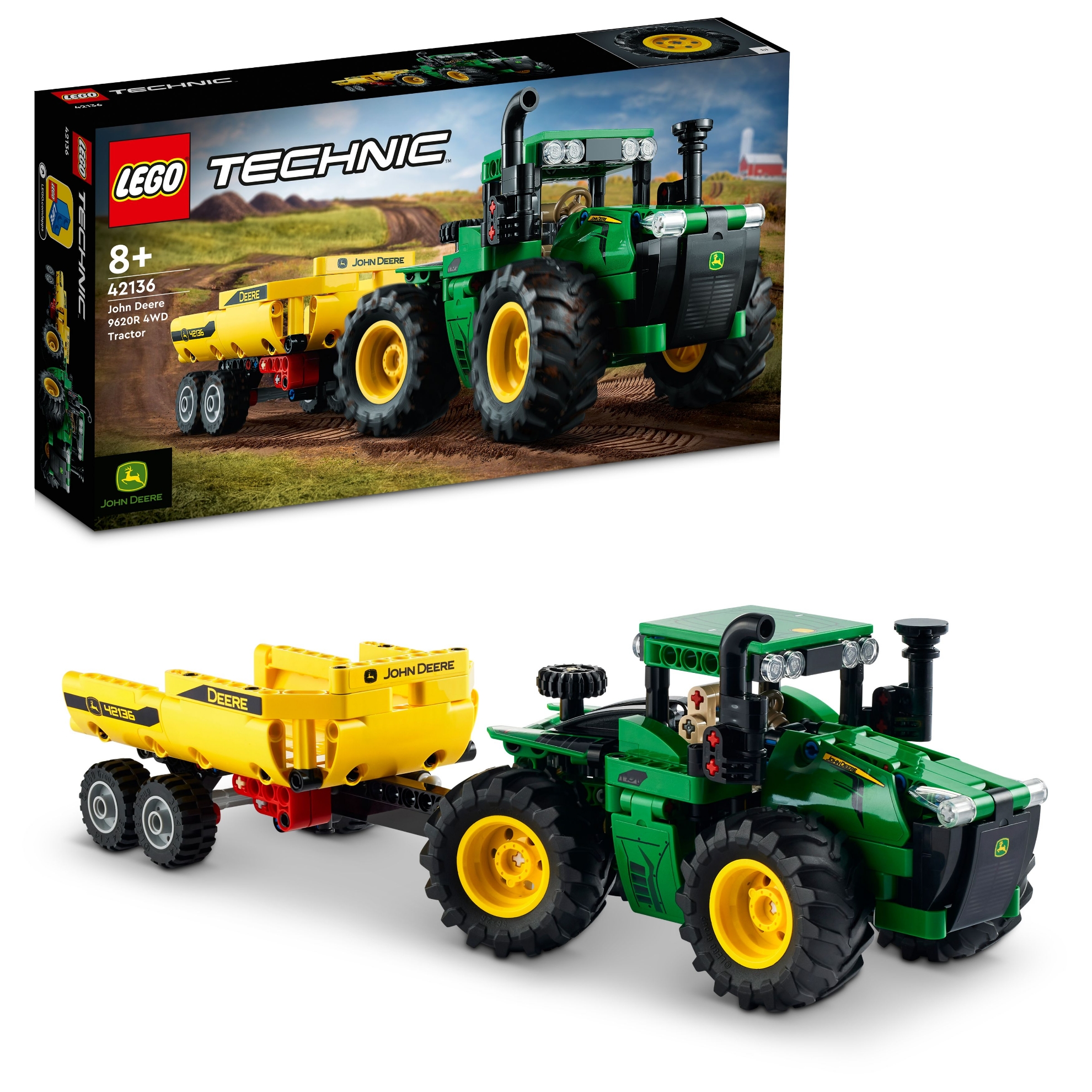 Bild von LEGO 42136 JOHN DEERE TRACTOR TECHNIC