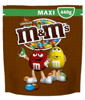 Bild von M&M'S CHOCO POUCH 440 GR