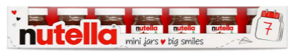 Bild von NUTELLA WORLD (30GRX7) 210GR