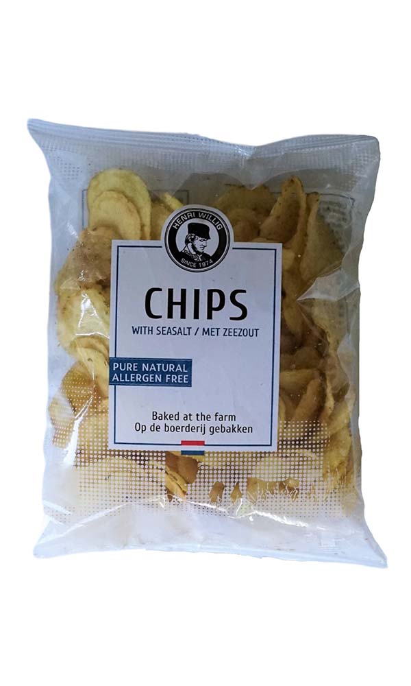 Bild von HENRI WILLIG CHIPS SEASALT 415GR