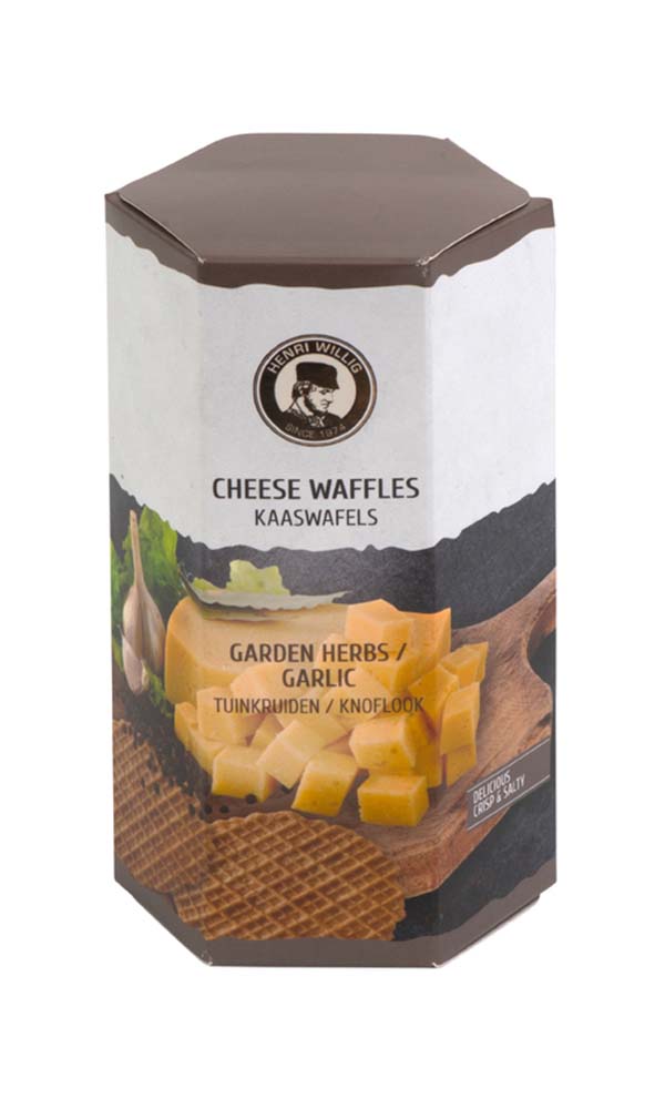 Bild von HENRI WILLIG CHEESE WAFFLES 100GR