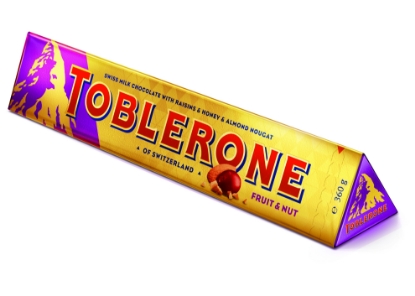 Bild von TOBLERONE FRUIT & NUTS 360 GR