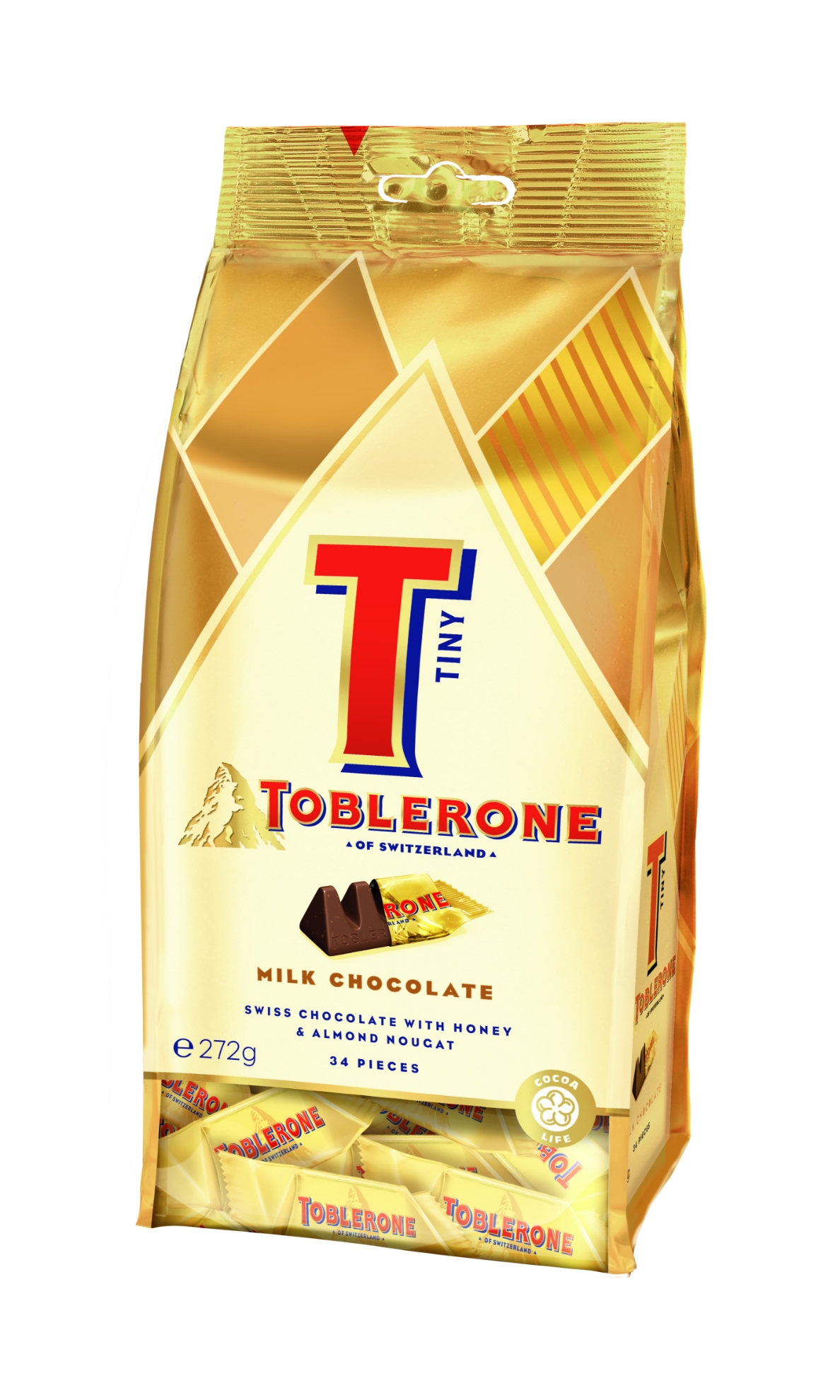 Bild von TOBLERONE TINY MILK BAG 272 GR