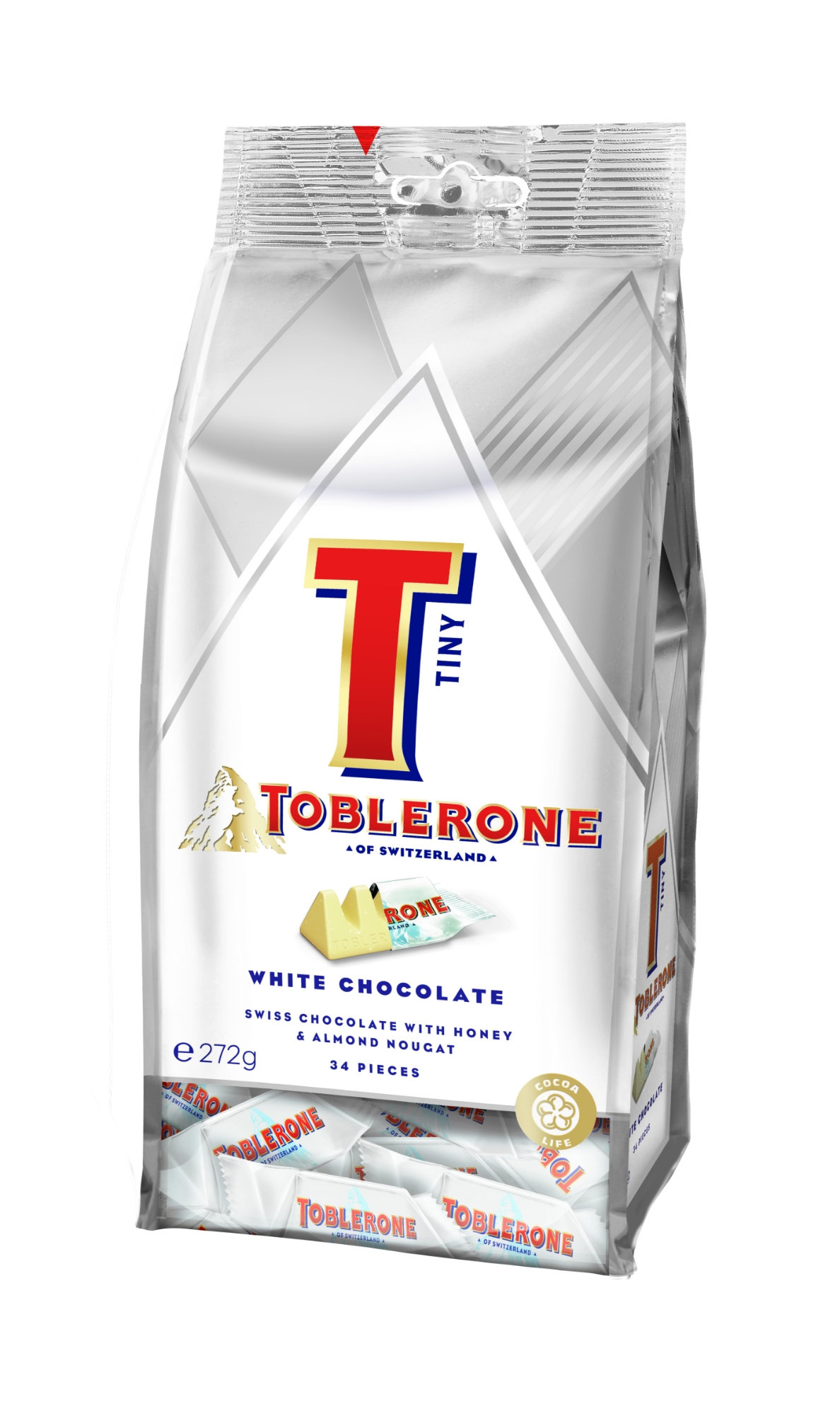 Bild von TOBLERONE TINY WHITE BAG 272 GR