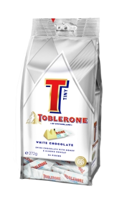 Bild von TOBLERONE TINY WHITE BAG 272 GR