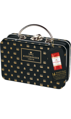 Bild von NIEDEREGGER SUITCASE MARZIPAN 200GR