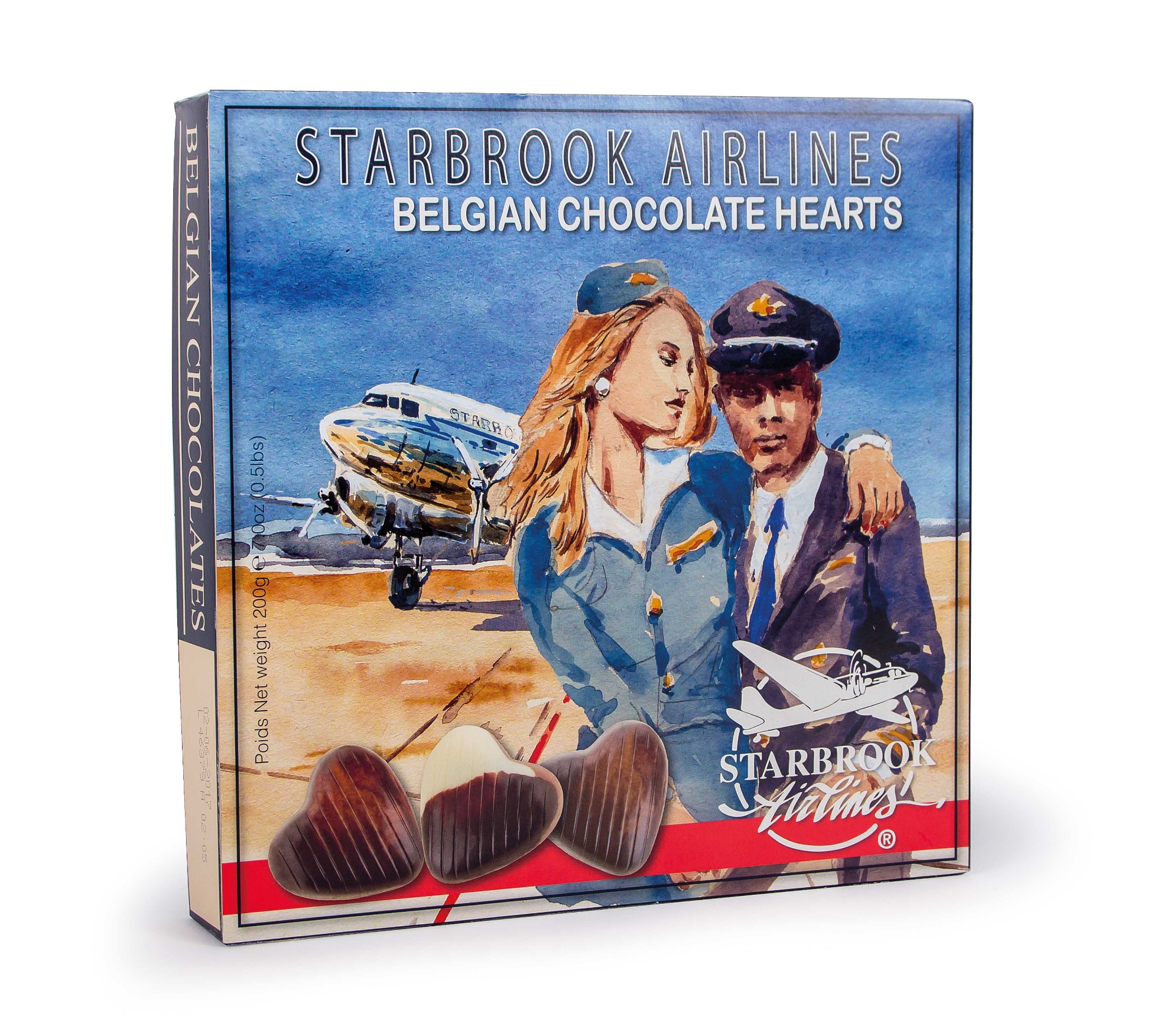 Bild von STARBROOK CHOCO HEARTS 200GR