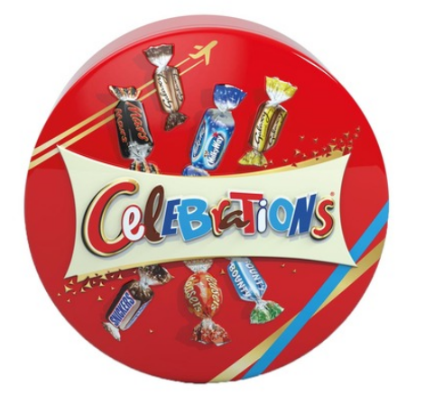 Bild von CELEBRATIONS TIN 165GR