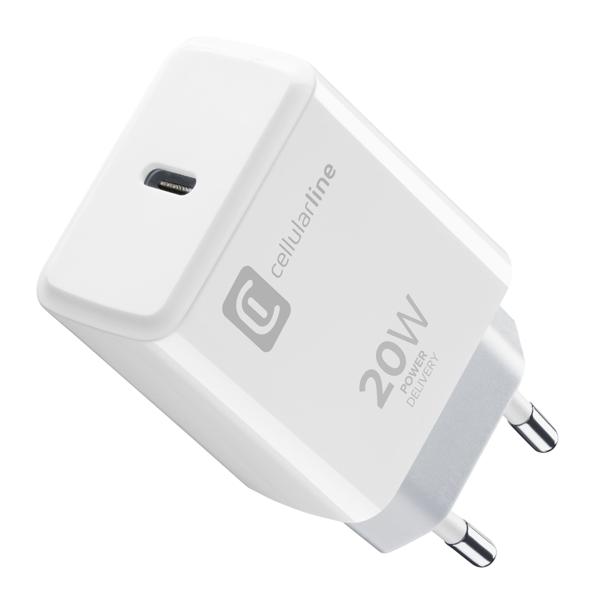 Bild von CELLULARLINE USB-C CHARGER APPLE 20W WHITE