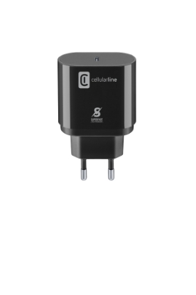 Bild von CELLULARLINE USB TYPE-C CHARGER SAMSUNG 25W BLACK