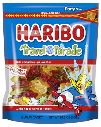 Bild von HARIBO TRAVEL PARADE 700GR