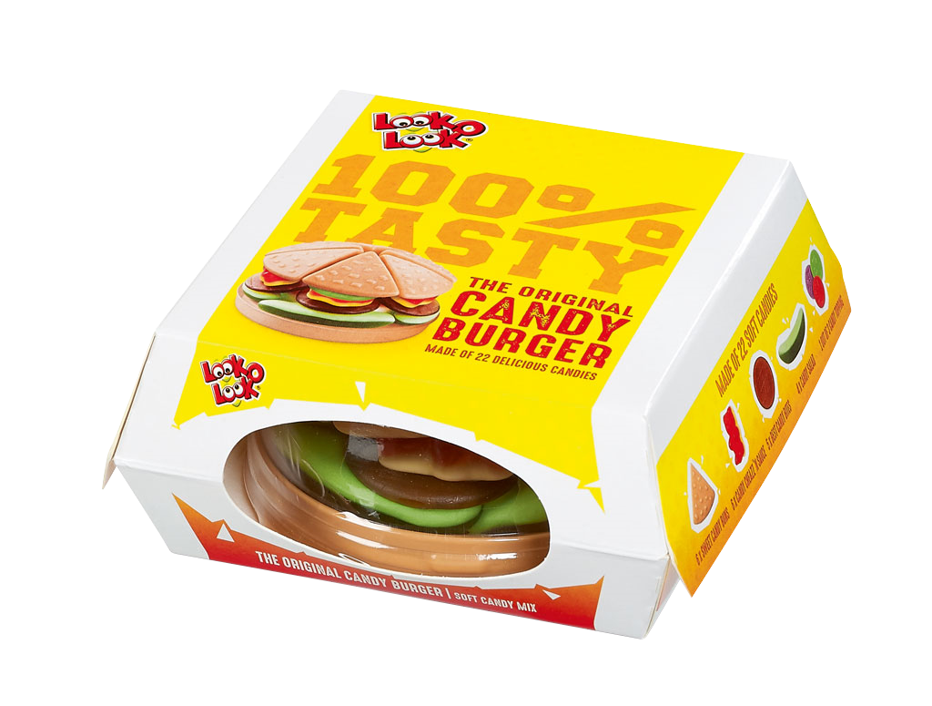 Bild von LOOK O LOOK CANDY BURGER 130GR