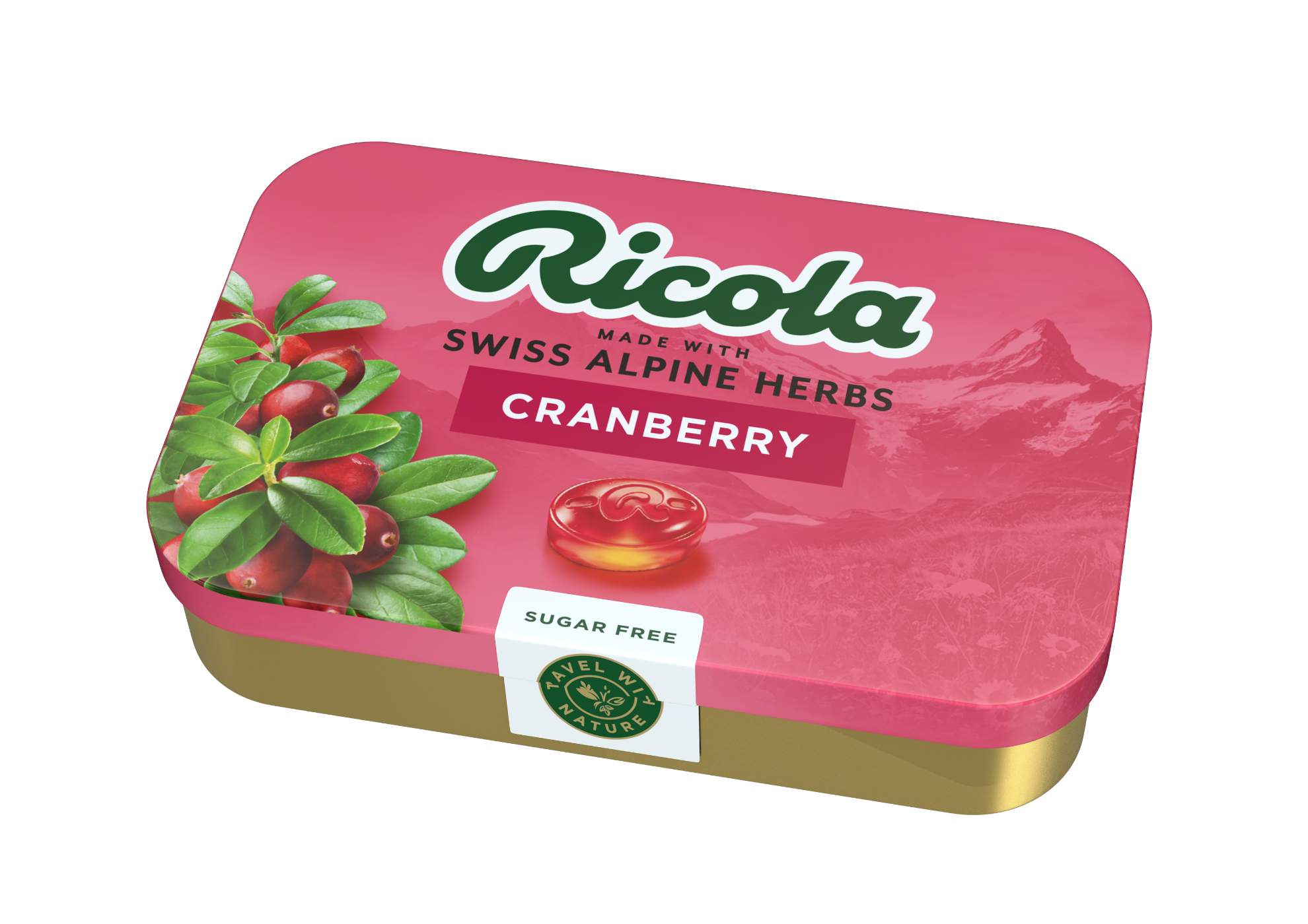 Bild von RICOLA C.BERRY H.DROPS TIN 75GR