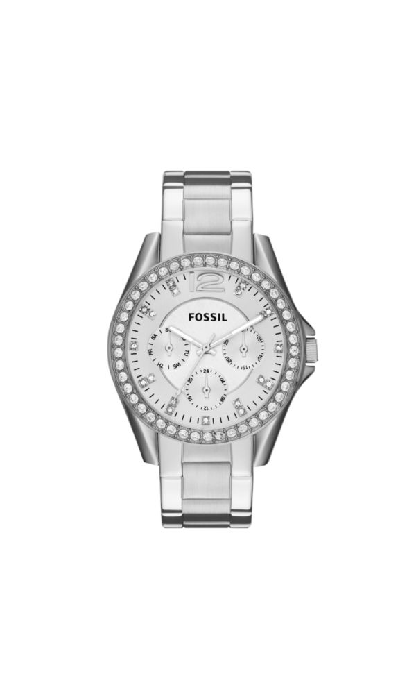 Bild von FOSSIL W ES3202 WT RILEY STAINLESS STEEL SILVER/STEEL 2024
