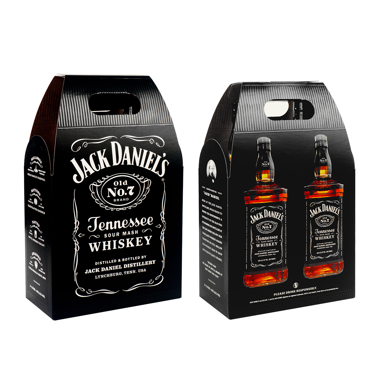 Bild von JACK DANIEL'S 2x100CL TWIN 200CL