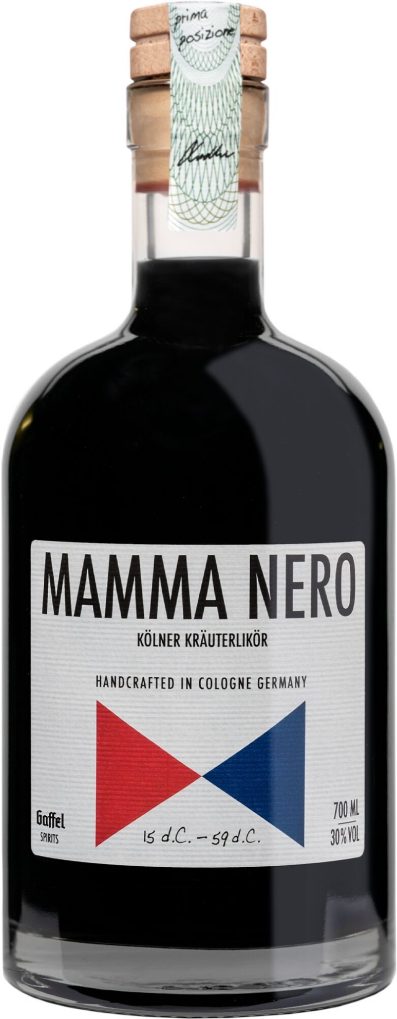 Bild von MAMMA NERO HERBS LIQ 70CL