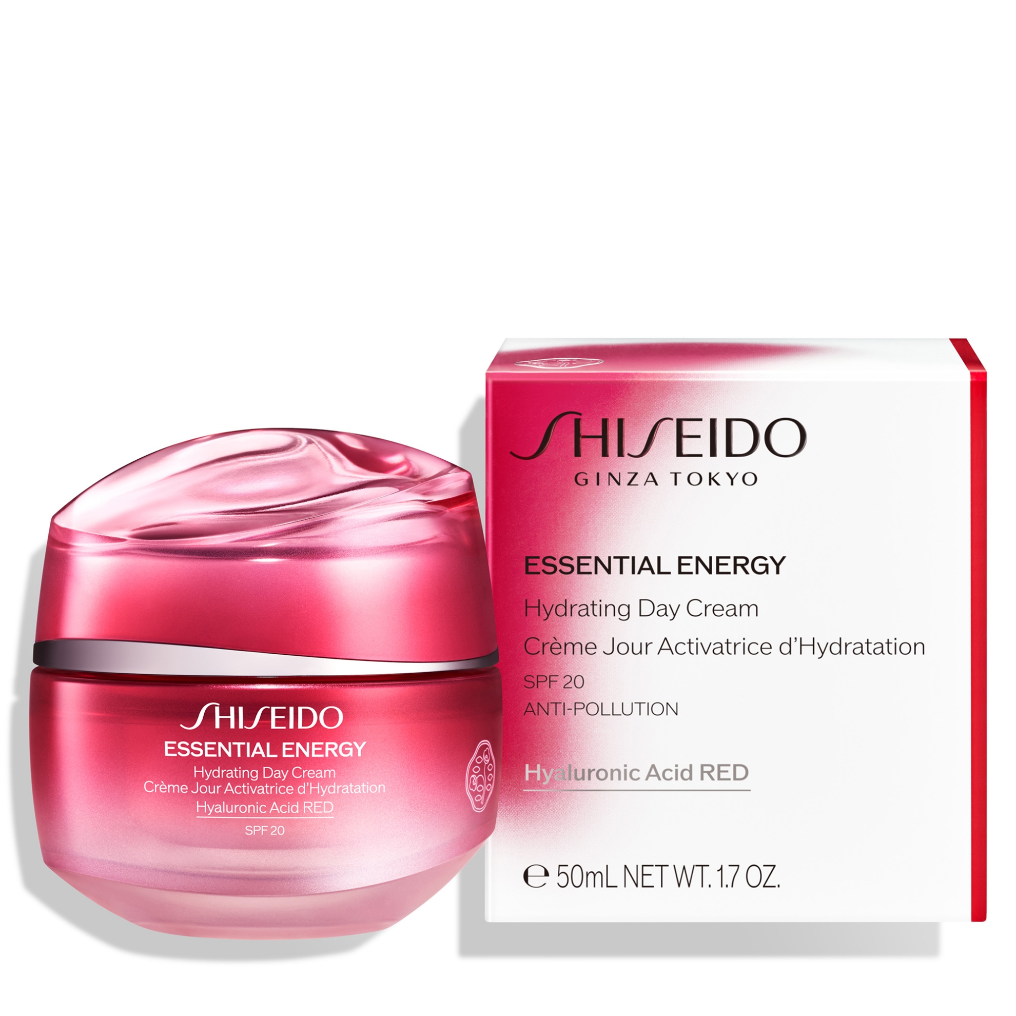 Bild von SHISEIDO W ESSENTIAL ENERGY HYDRATING DAY CREAM SPF 20 50ML FC FCR 1 A