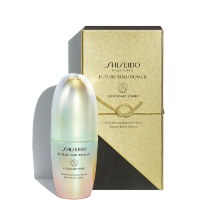 Bild von SHISEIDO W FUTURE SOLUTION LX LEGENDARY ENMEI ULTIMATE LUMINANCE SERUM FC FCR 30ML