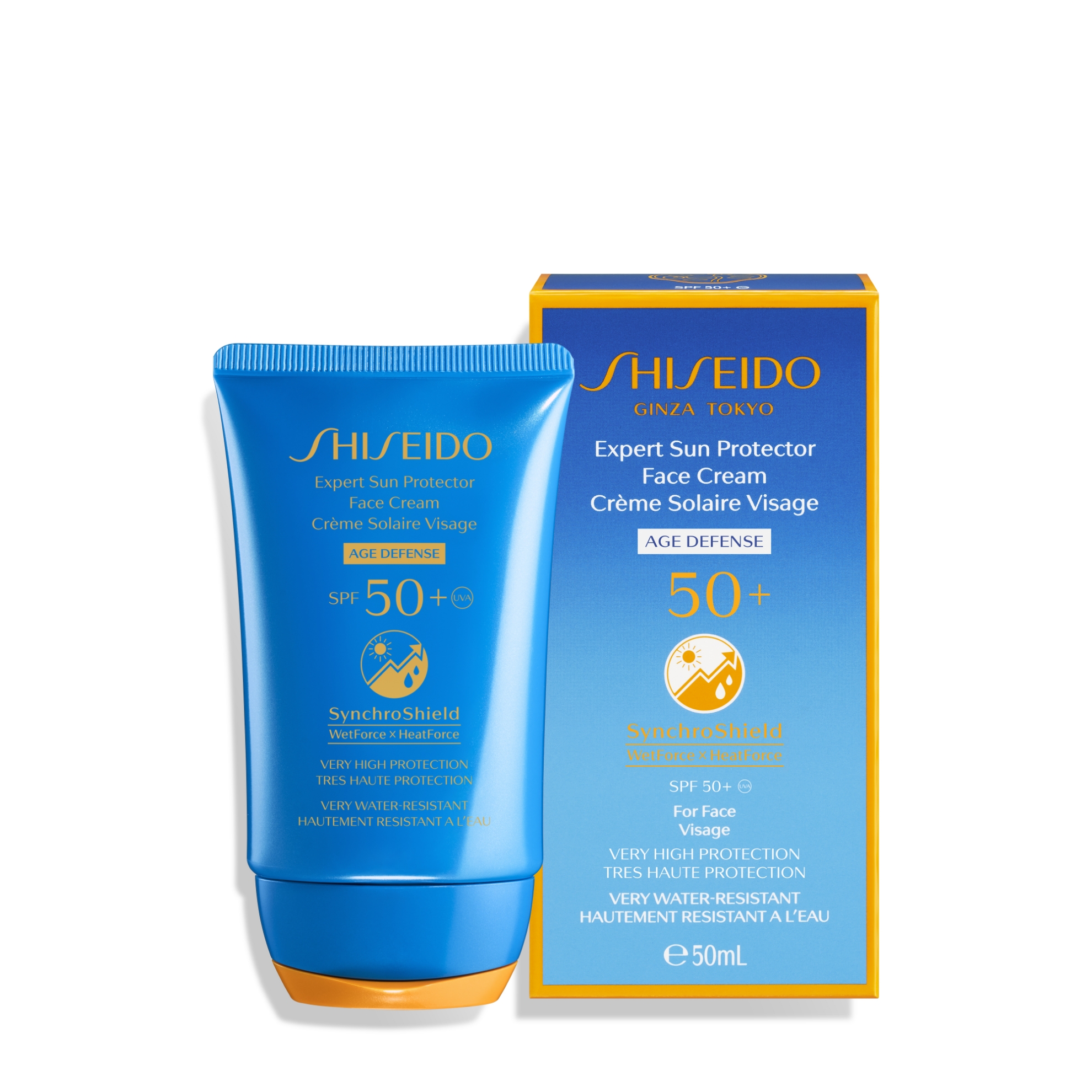 Bild von SHISEIDO W EXPERT SUN PROTECTION CREAM SPF50+ FC FCR 50ML