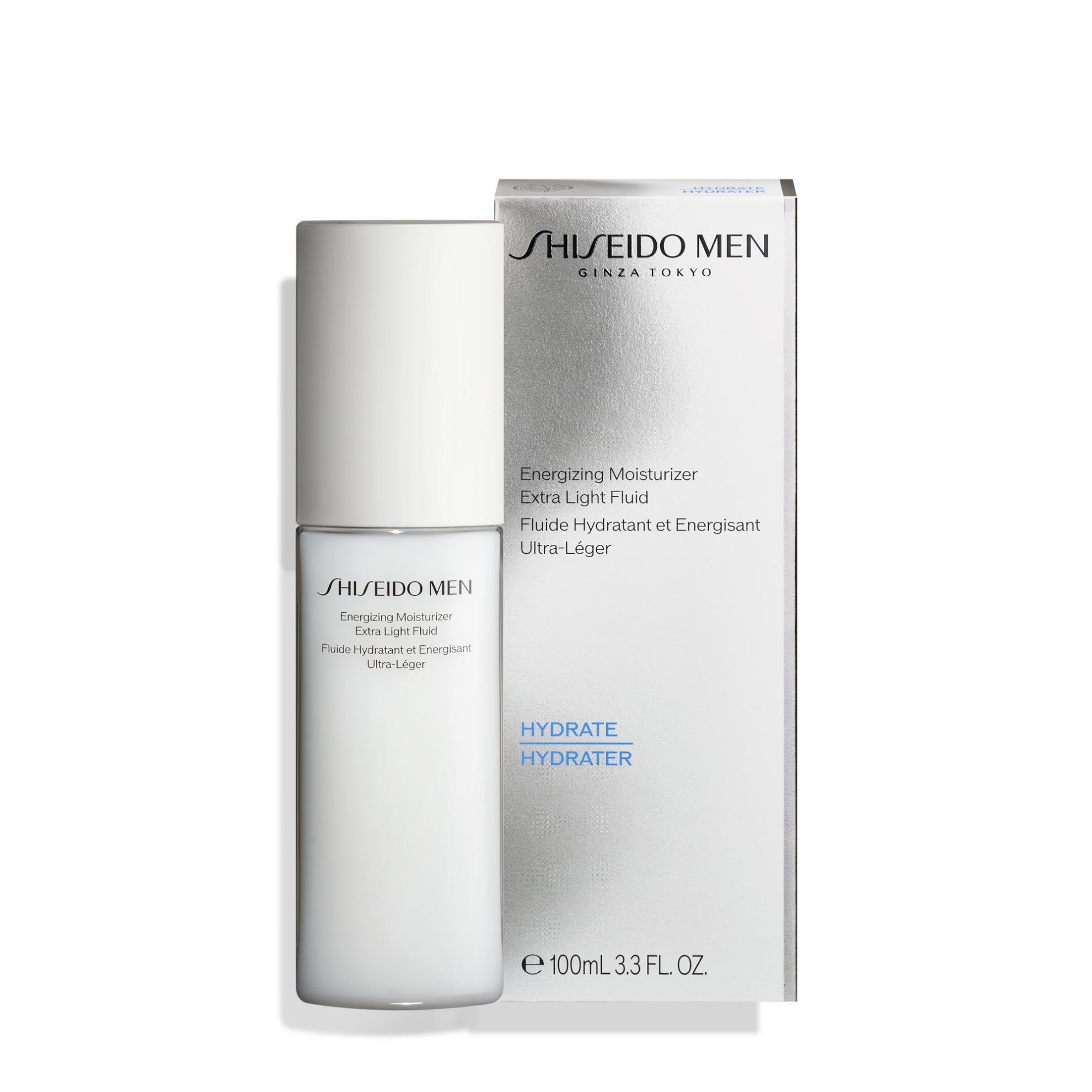 Bild von SHISEIDO M MEN ENERGIZING MOISTURIZER EXTRA LIGHT FLUID FC FCR 100ML