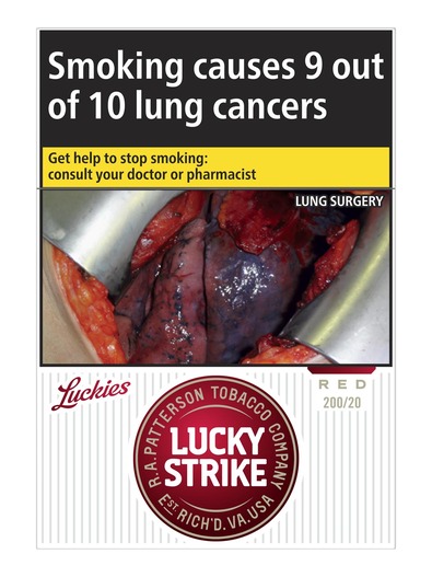 Bild von LUCKY STRIKE ORGINAL RED CIG 200 S