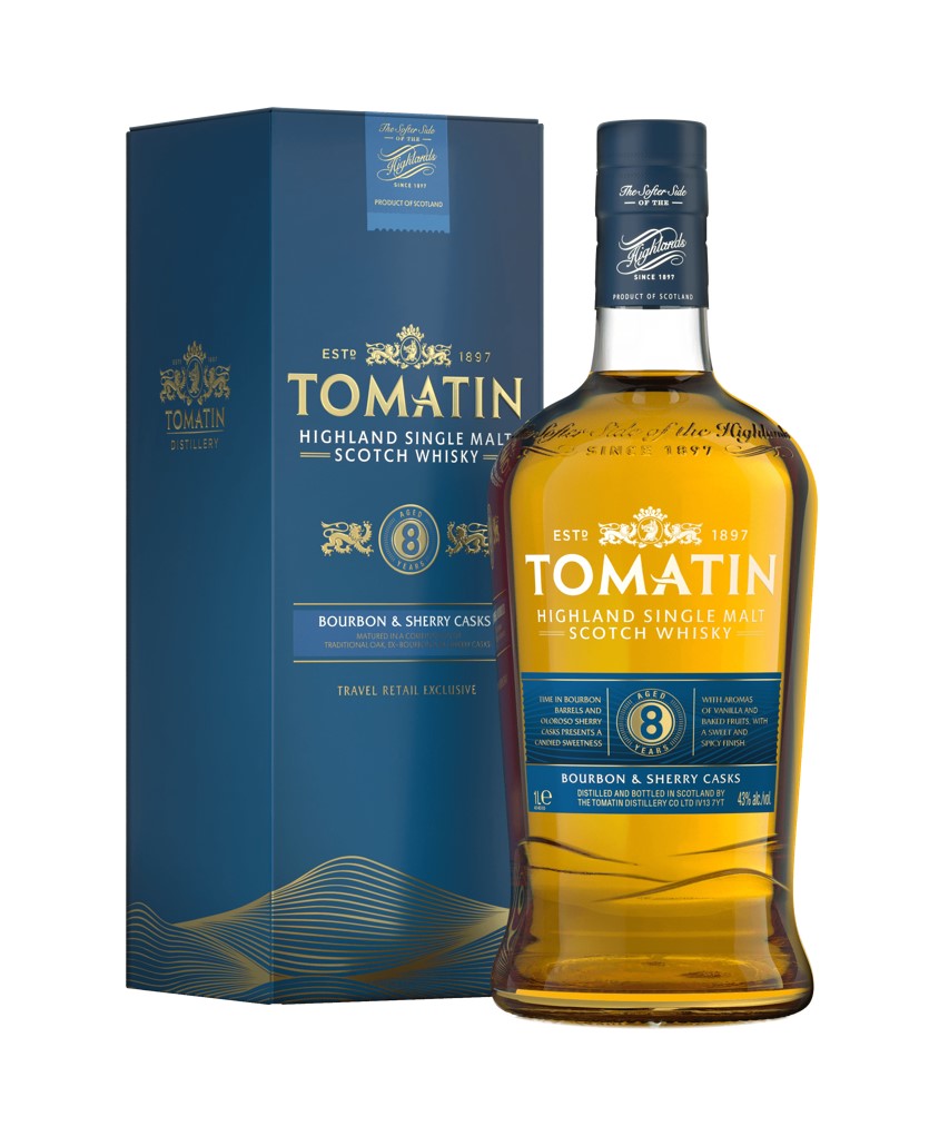 Bild von TOMATIN 8YO GIFTBOX 100CL