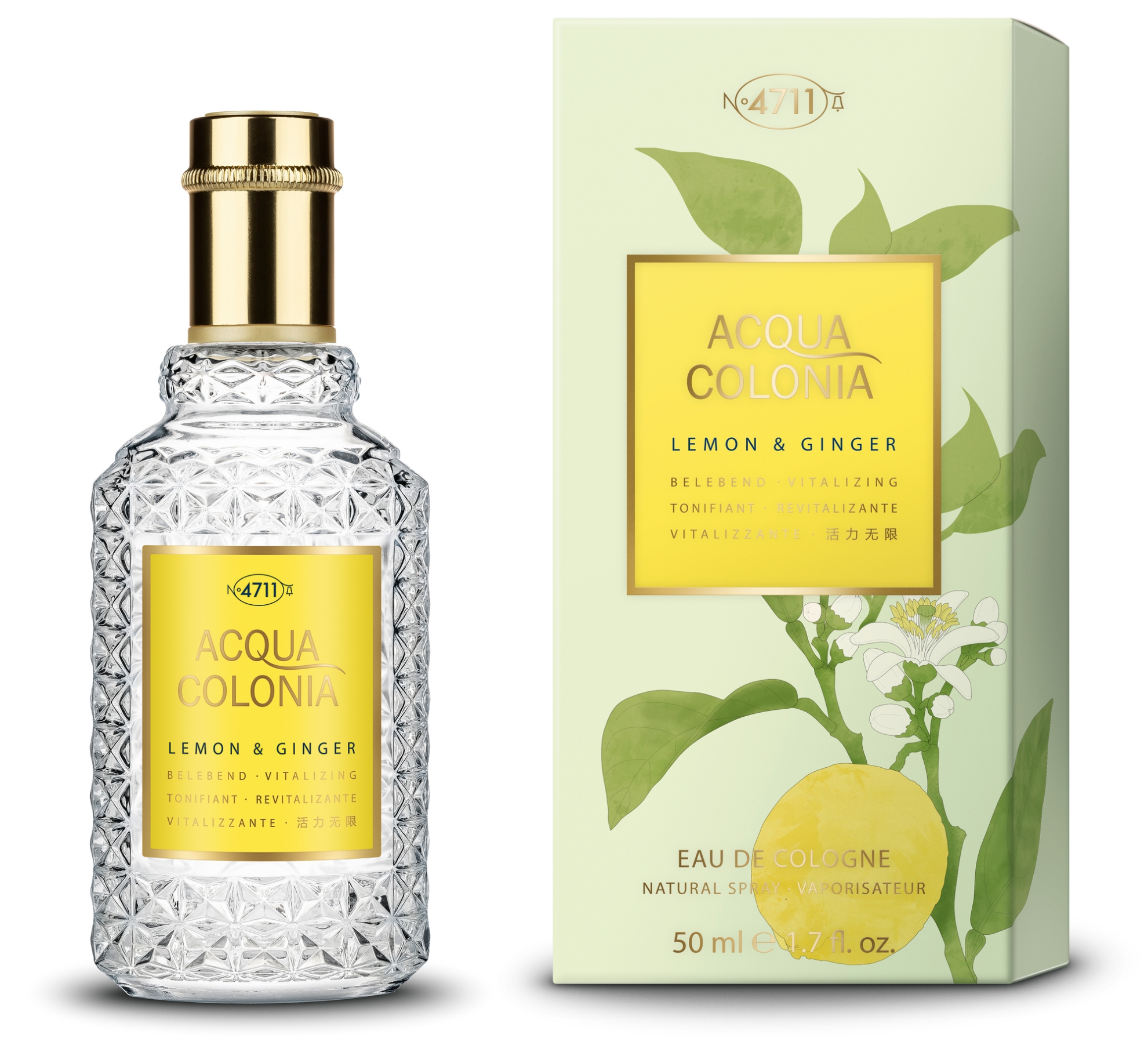 Bild von 4711 U ACQUA COLONIA LEMON & GINGER EDC 50ML