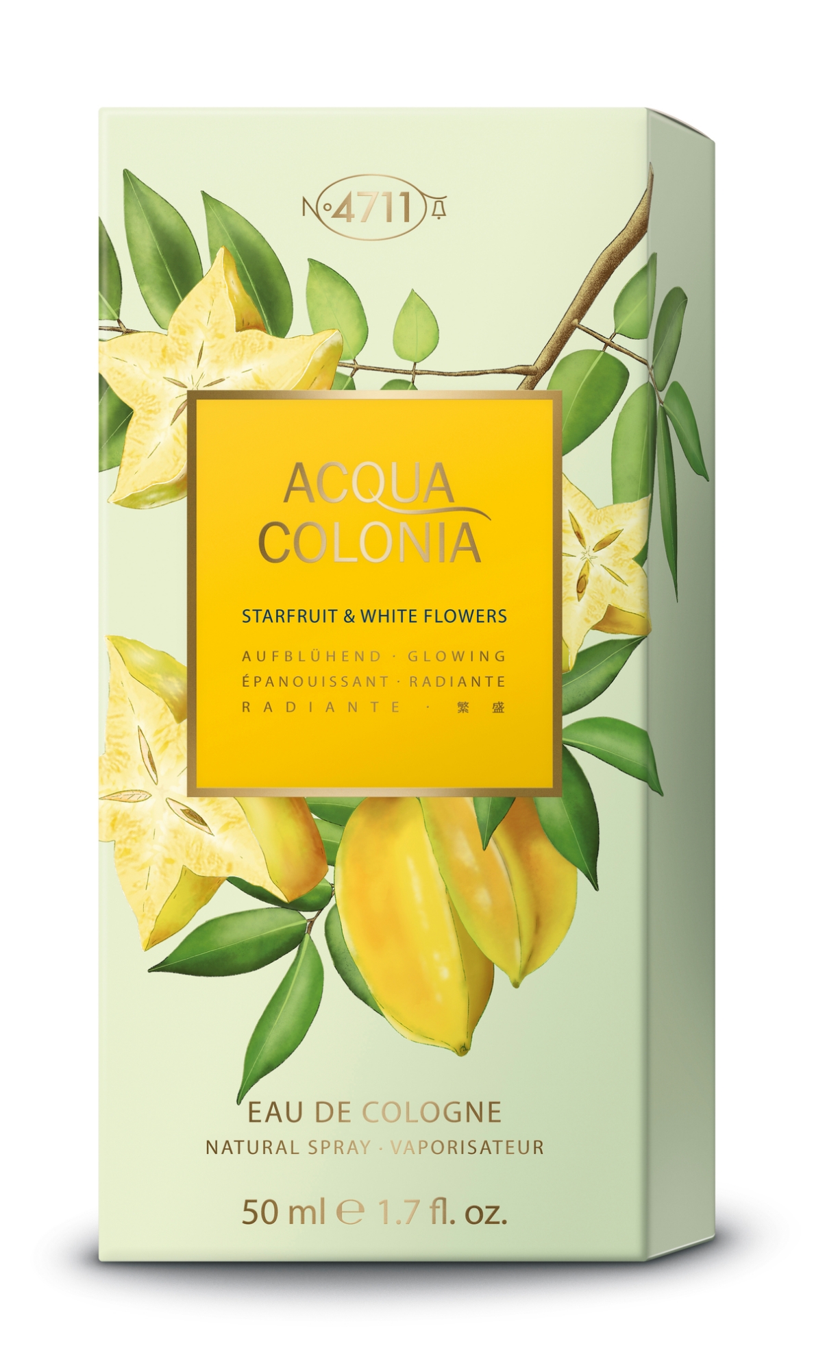 Bild von 4711 U ACQUA COLONIA STARFRUIT & WHITE FLOWERS EDC 50ML