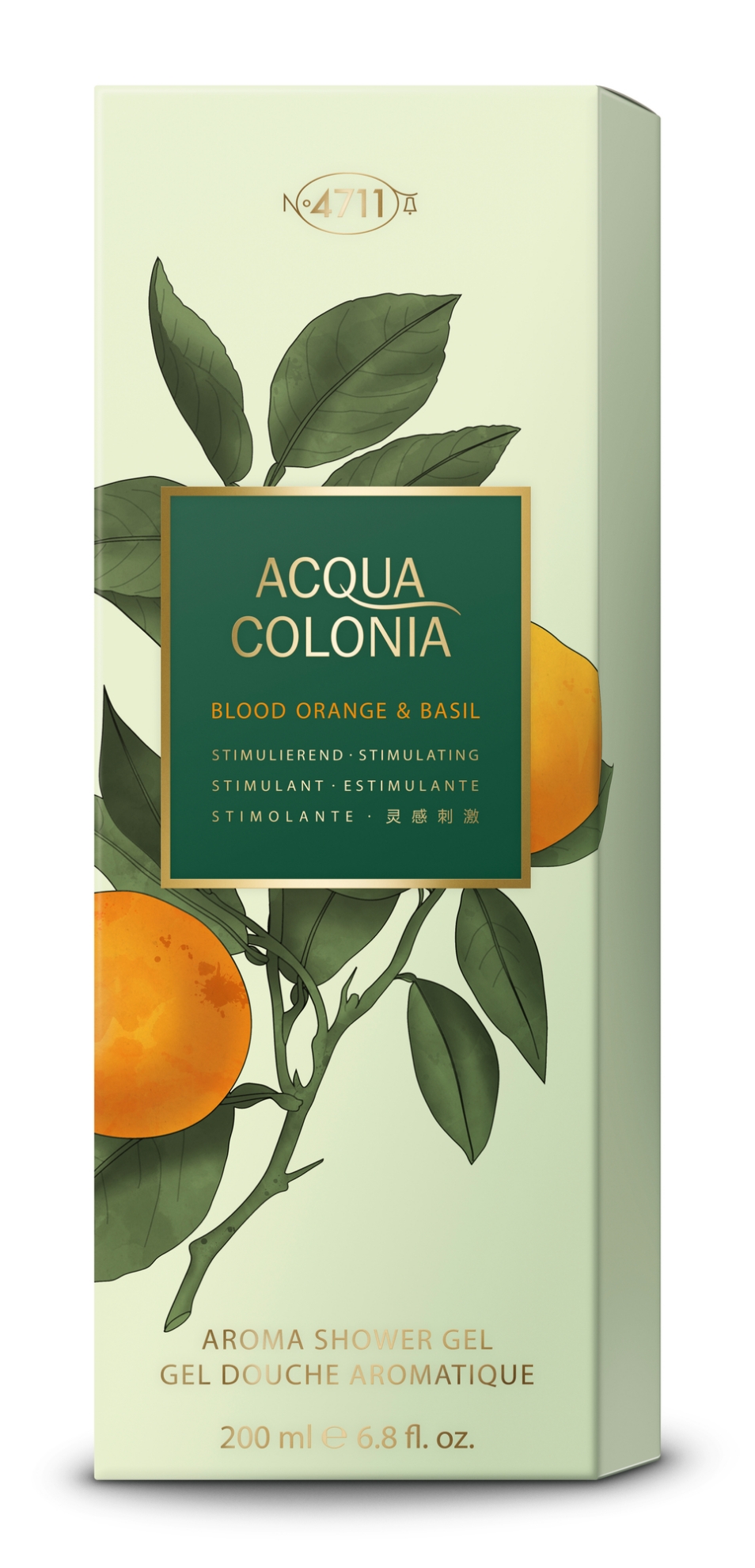 Bild von 4711 U ACQUA COLONIA BLOOD ORANGE & BASIL AROMA BC SG 200ML