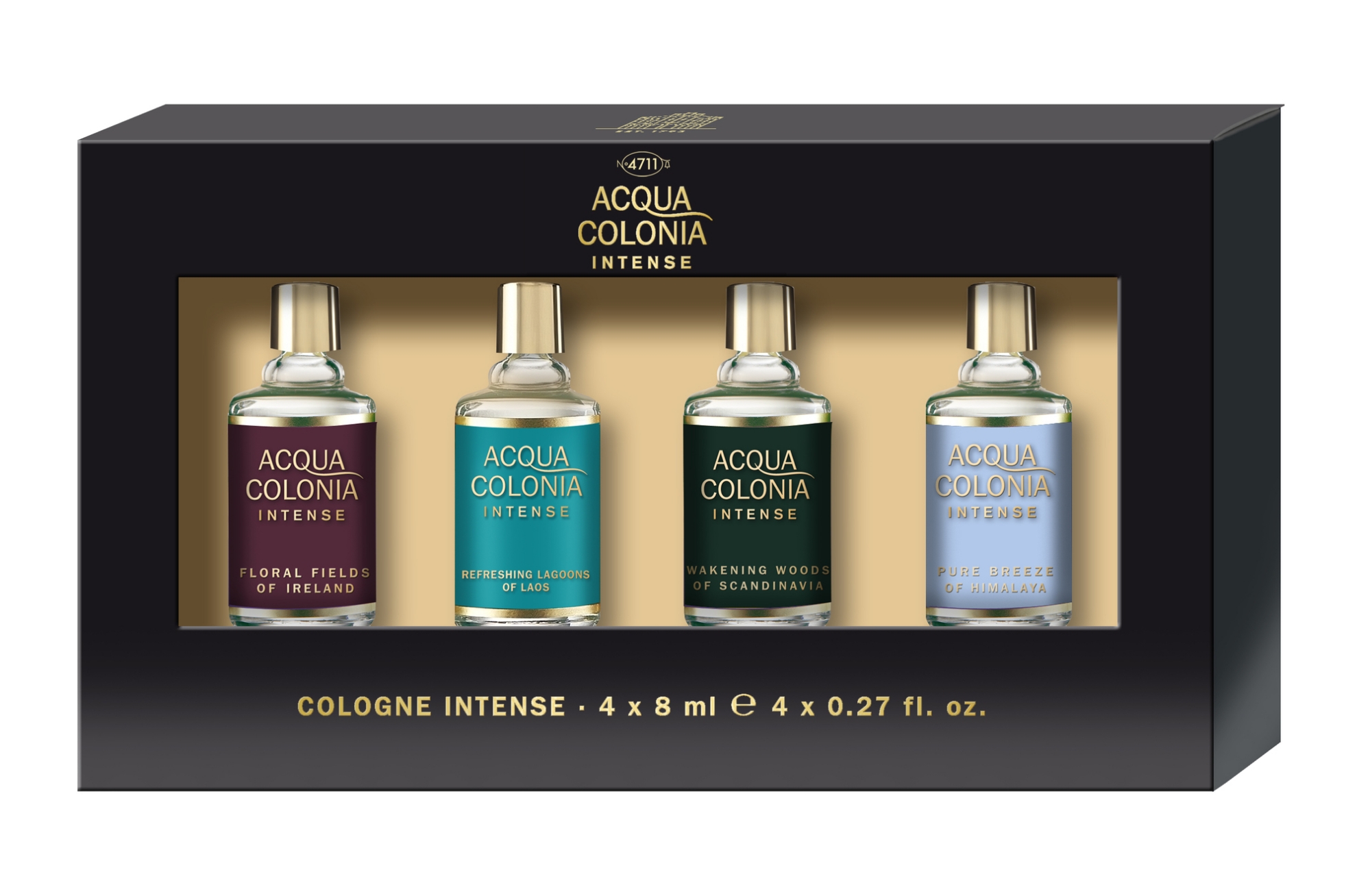 Bild von 4711 U ACQUA COLONIA INTENSE MINIATURE SET (4 X 8 ML) EDC