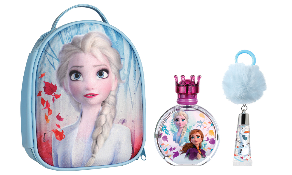 Bild von FROZEN KID FROZEN II ZIP CASE EDT 100 ML + LIP GLOSS WITH POMPOM CHARM EDT