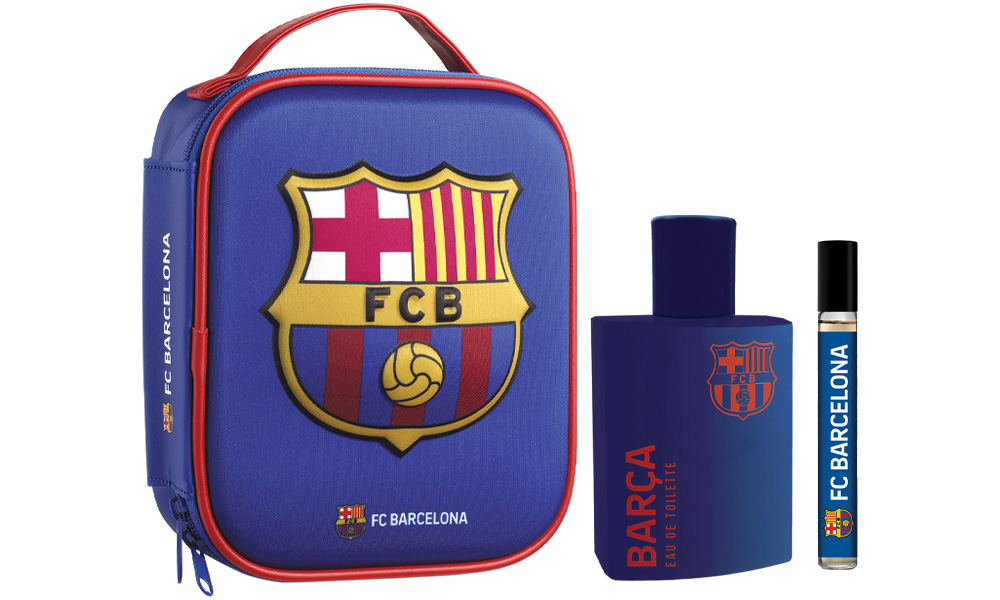 Bild von FC BARCELONA KID FC BARCELONA ZIP CASE EDT 100 ML + PERFUME PEN 10 ML EDT