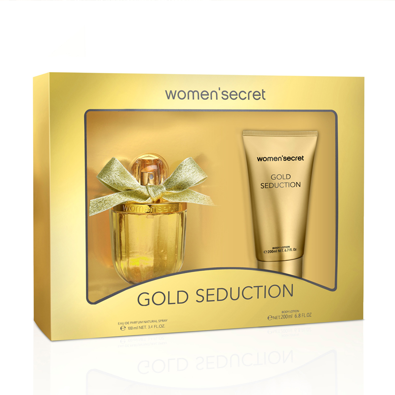 Bild von WOMEN SECRET W GOLD SEDUCTION GIFT SET EDP 100ML + BODY LOTION 200ML EDP