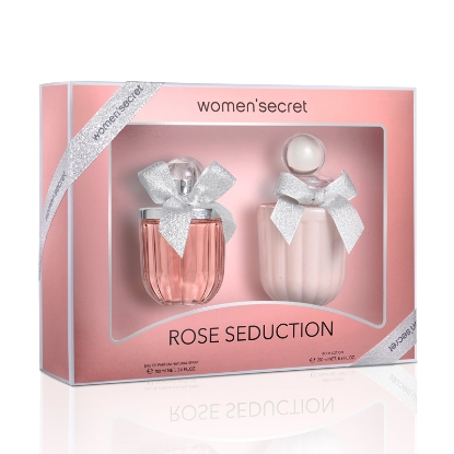 Bild von WOMEN SECRET W ROSE SEDUCTION GIFT SET EDP 100ML + BODY LOTION 200ML EDP