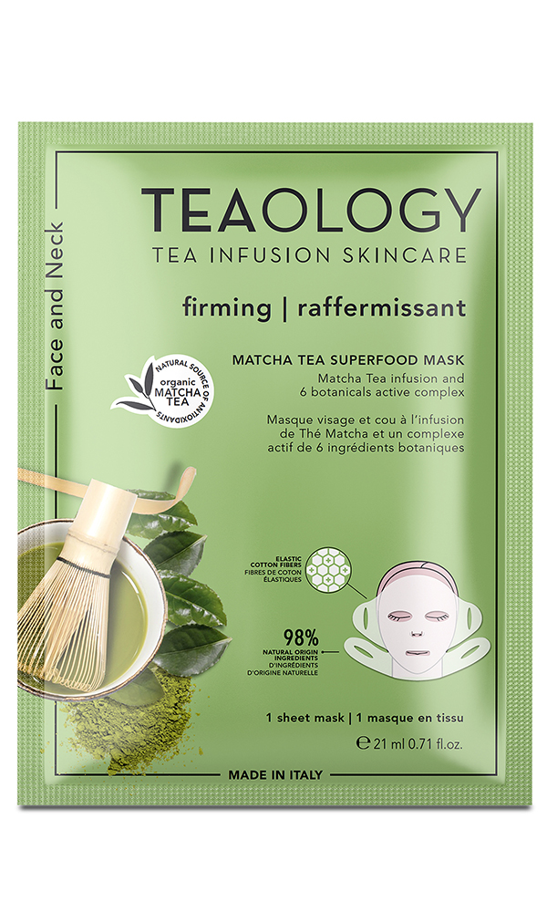 Bild von TEAOLOGY W MATCHA TEA SUPERFOOD MASK FC MASK 21ML