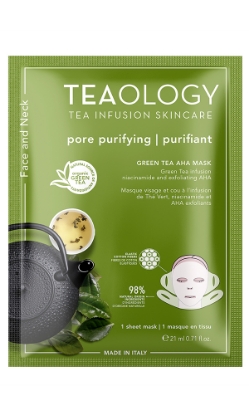 Bild von TEAOLOGY W GREEN TEA AHA + BHA MASK FC MASK 21ML