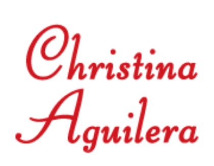 Bilder für Hersteller CHRISTINA AGUILERA