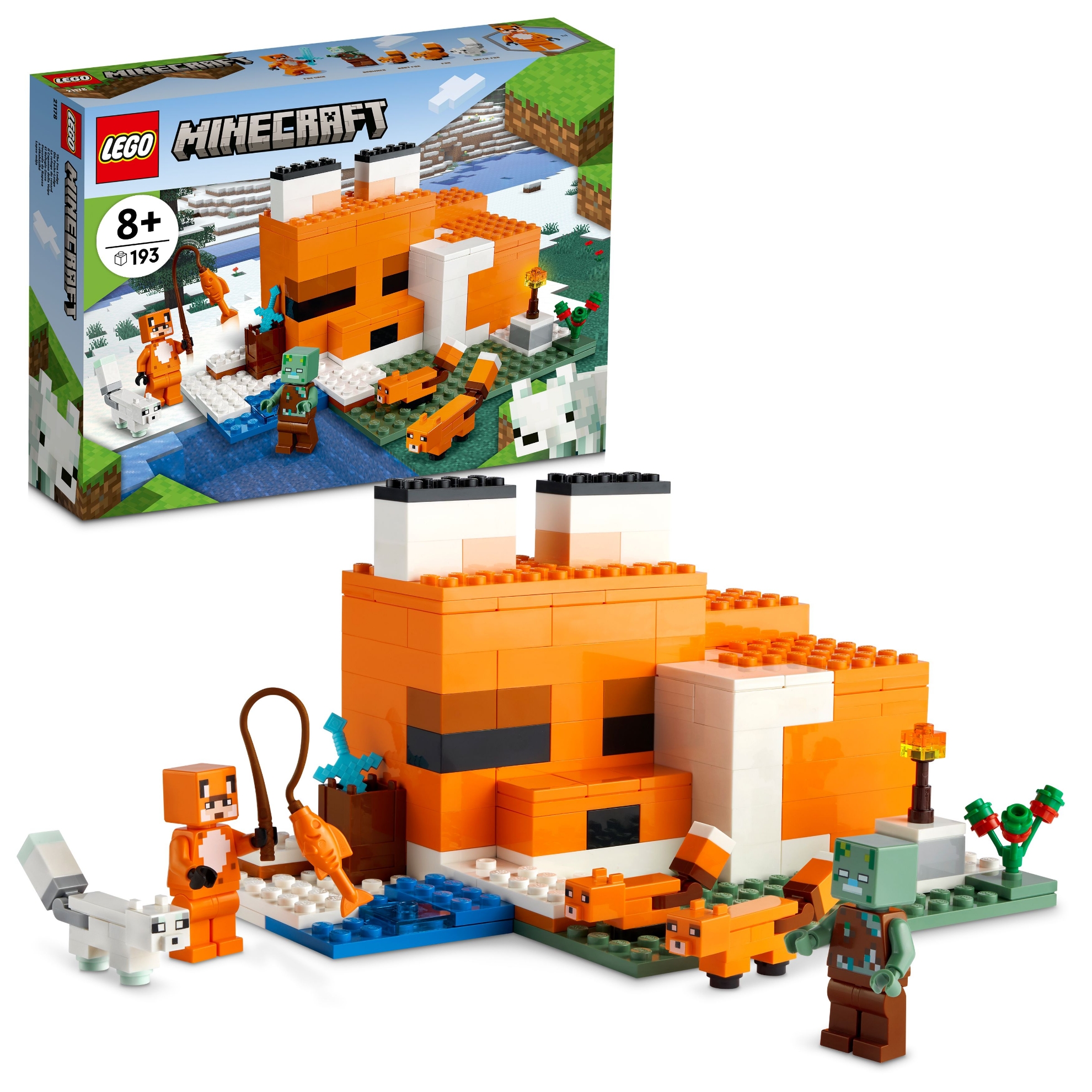 Bild von LEGO 21178 THE FOX LODGE MINECRAFT