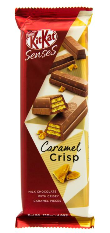 Bild von KITKAT CARAMEL CRISP TAB 120GR