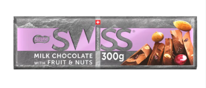 Bild von NESTLE SWISS FRUIT & NUTS TABLET 300 GR