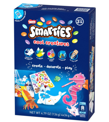 Bild von SMARTIES COOL CREATURES (34GRX4) 136GR