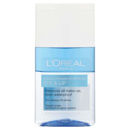 Bild von L'OREAL W GENTLE EYE MAKE UP REMOVER FOR EYES & LIPS (WTP - BOTTLE 125 ML) FC MR 125 ML