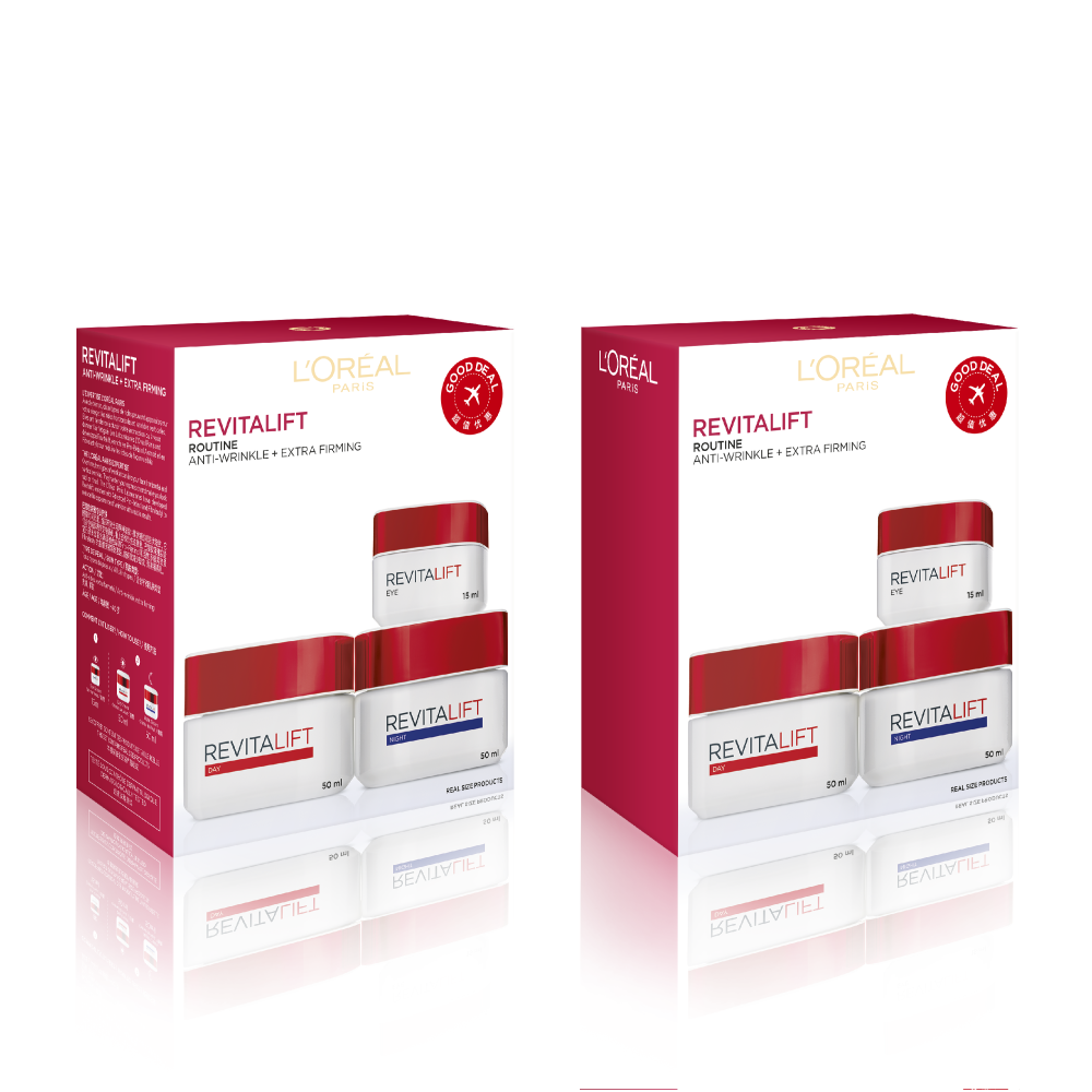 Bild von L'OREAL W REVITALIFT PROGRAMME (DAY 50ML + EYES 15ML + NIGHT 50ML) 1 A 0
