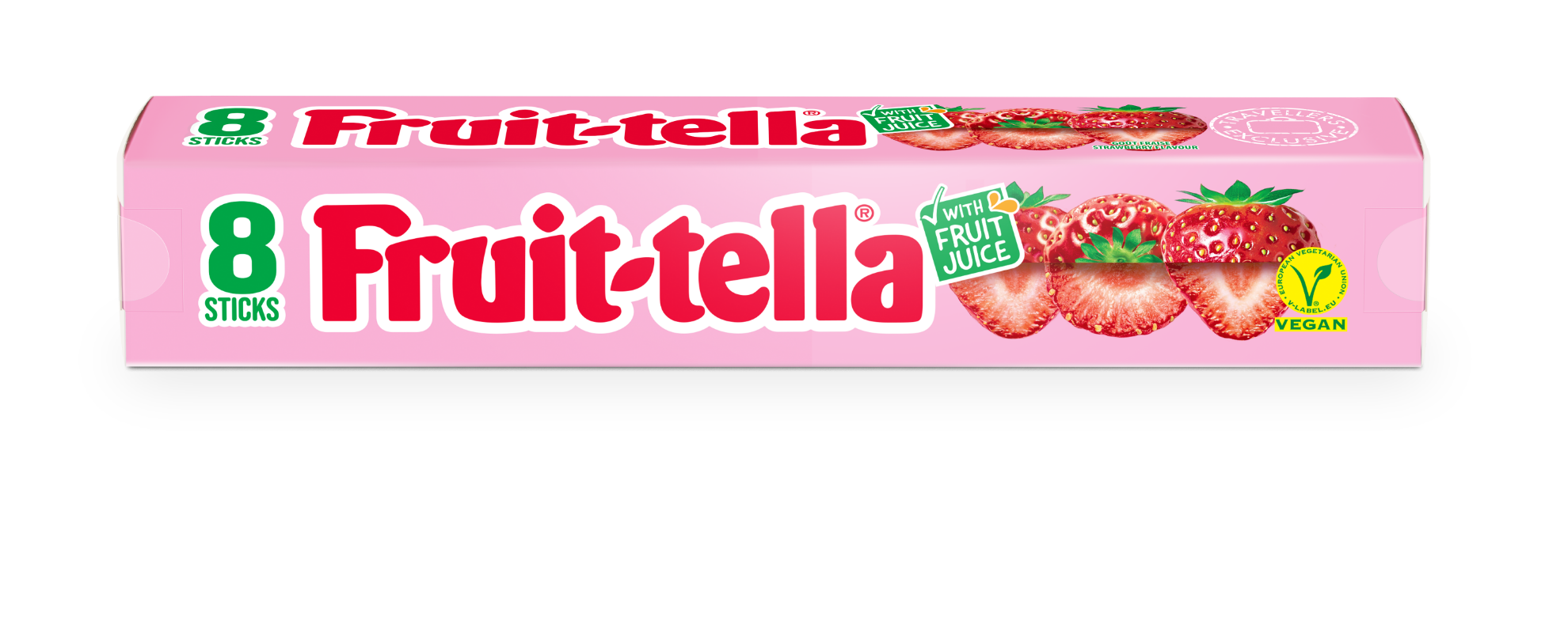 Bild von FRUITLLA JUM STCK STRAWB 328GR